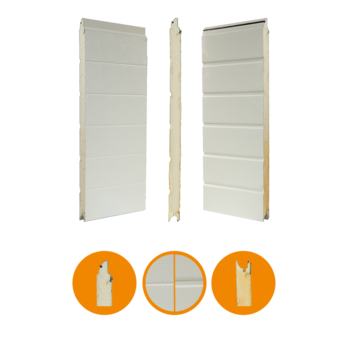 IDD-HO panel for Hörmann SPU 30/40,SPU F42, 42x750mm, RAL 9002