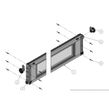 IDD-SE Aluminium Rahmen Sektion für Seuster L=<4.2m L=4.2m - 6.7m