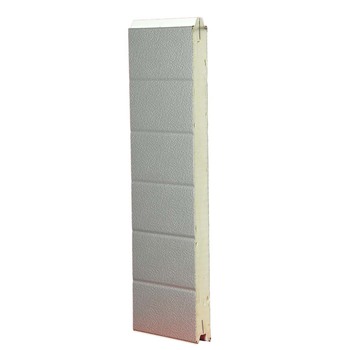 Paneel Typ TPS 590 - RAL 9006, beidseitig stucco