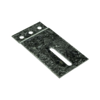 Płyta łączeniowa prowadnic 60x120mm, ocynkowana