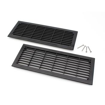 Ventilatierooster elektrisch afsluitbaar