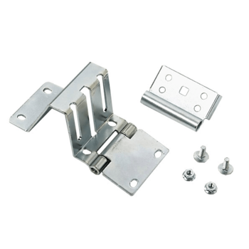 Side hinge, 10mm raised top blade, reversed button