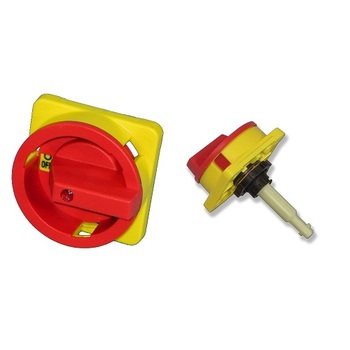 Padlockable handle for main switch