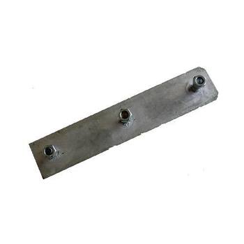 Mounting plate for bumper 400x80x70mm