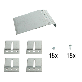 Crawford track connecting plate (set)