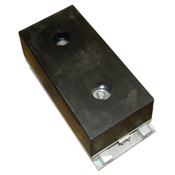 Vertically movable shock bumper, 90mm