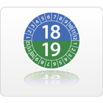 Keuringssticker 18/19