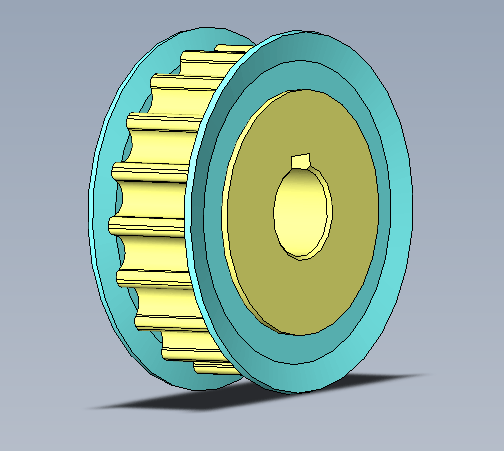 Pulley HTD 8M  Z18