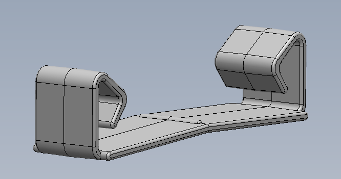 Clip for casing bracket