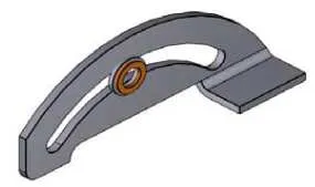 Limit stop mounting set
