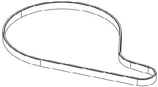 Gear-belt HTD3 535-5M-15