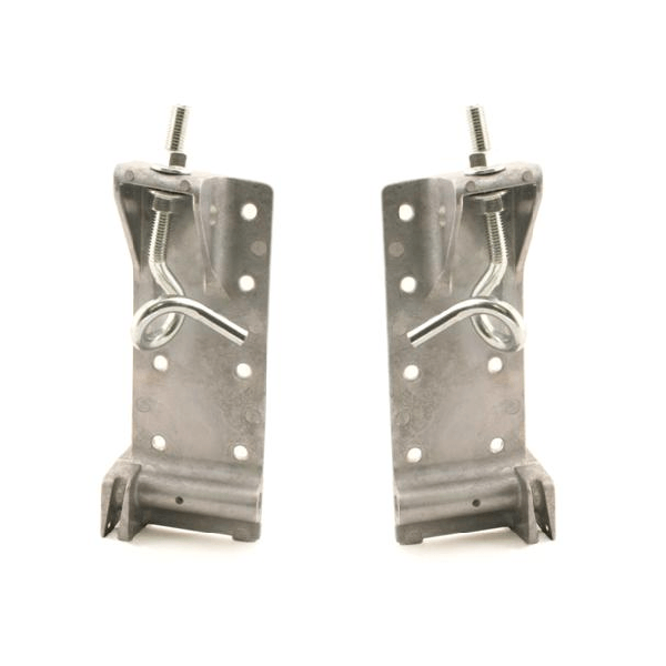 [103001018] Bodenbeschlag, Aluminium, verstellbar, offene Augenschraube