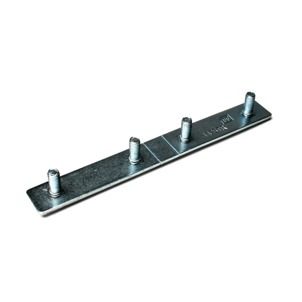 Bevestigingsstrip voor 70mm zijscharnieren (dubbel)