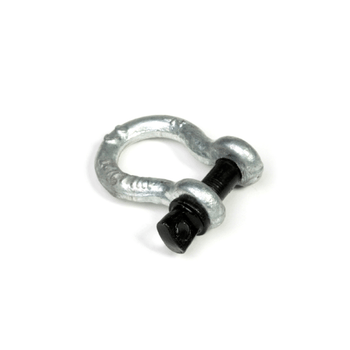 Harpsluiting, staal verzinkt, 6,0mm, kabel buitenom, maximale belasting is 500kg.