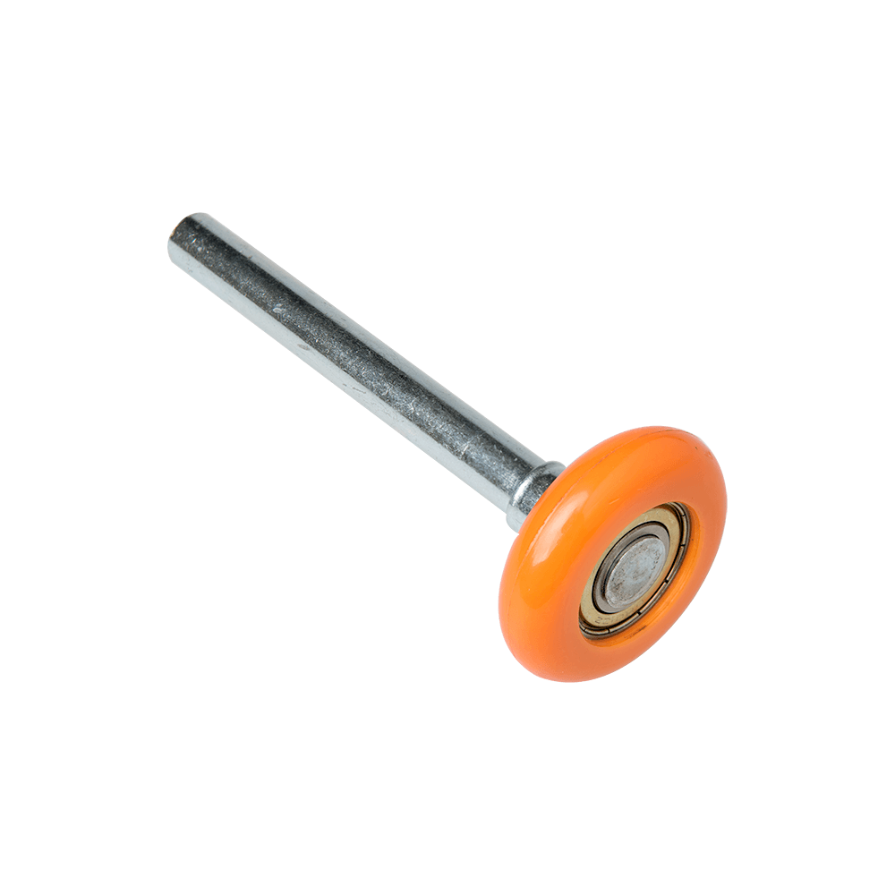 [104001021-100] IDD-OR short roller. wear-resistant. orange. 11mm shaft - 10