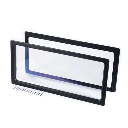 [107001012] Fenster 892x435mm, 38-40mm Sektion