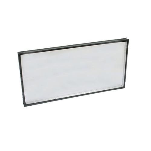 [107012005] Torscheibe Alurahmensektion doppelt 2x 3mm