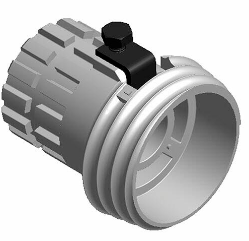 Crawford veerplug voor HEX 95, Links