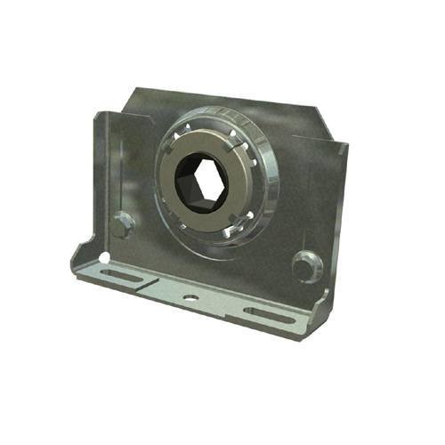Crawford  middenlagerplaat hex as