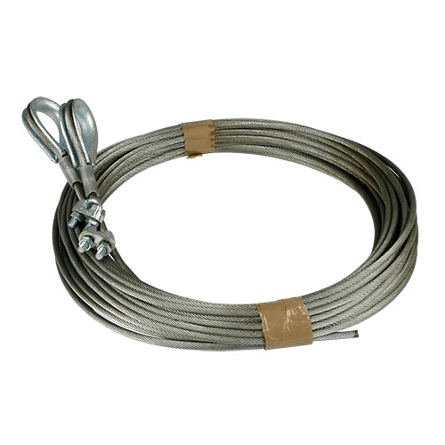 [108012020] Staalkabelset 4mm geschikt voor Hörmann industriedeuren, L=7000mm