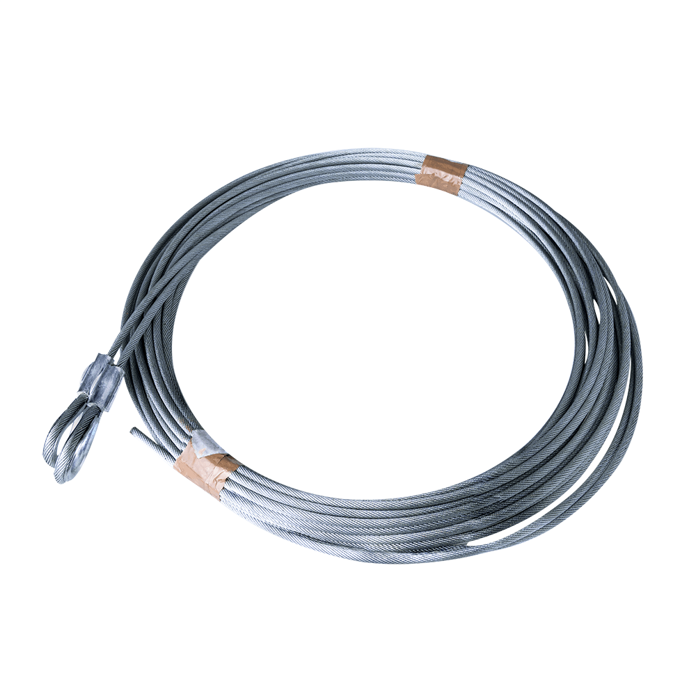 [108012039] Silent1 Steel cable set 4mm. length 7.000mm