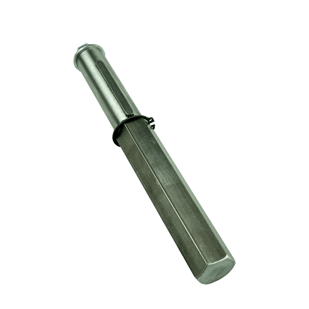 [110008001] Crawford shaft extension. hexagonal to 1 inch. SW27