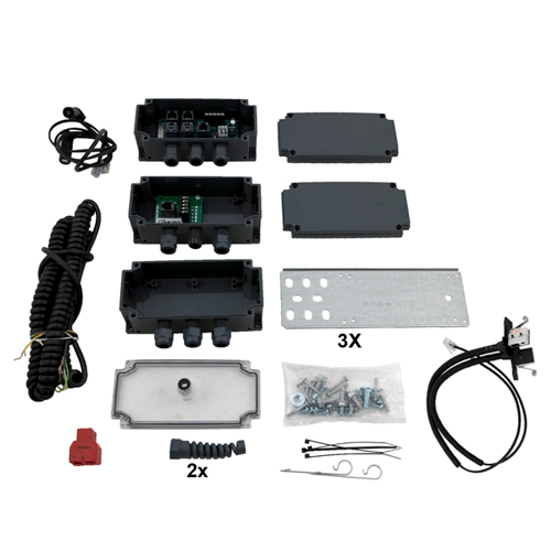Onderloopbeveiliging compleet voor WA400 - serie 40/50 opto