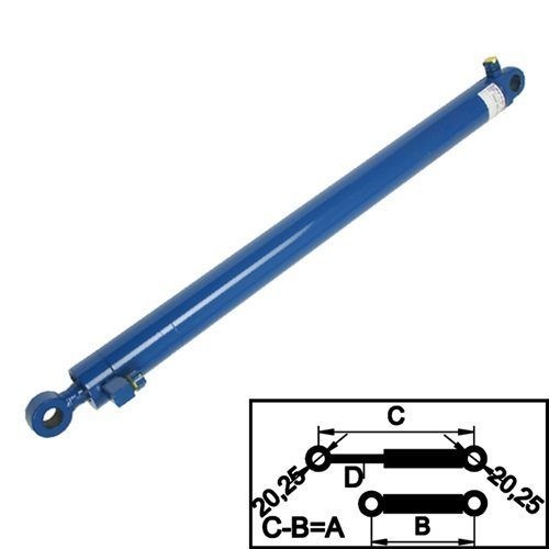 [201003008] Crawford/Hafa hydraulic cylinder, teledock, stroke.