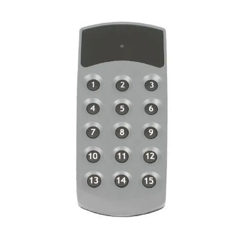Crawford handzender 15-kanaals, 869MHz.