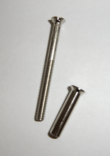 Patent bolt + sleeves M4 x 45x22