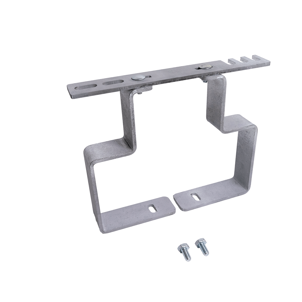 Adjustable U-Bracket for Hydraulic Power Packs