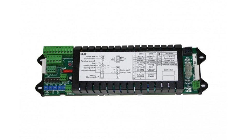 Control panel EL20 for VALOR, TEN and RE