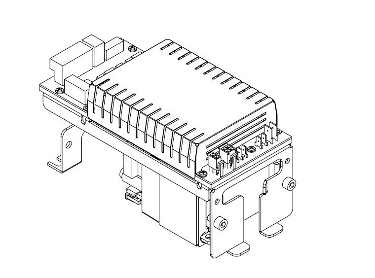 [802000102] Complete control panel with power supply