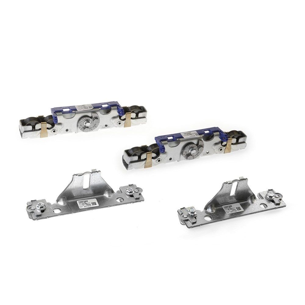 [804000017] 4-wiel houder - steel