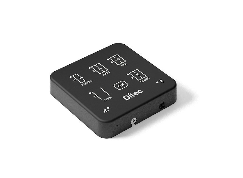 Electronic capacitive touch program sele.
