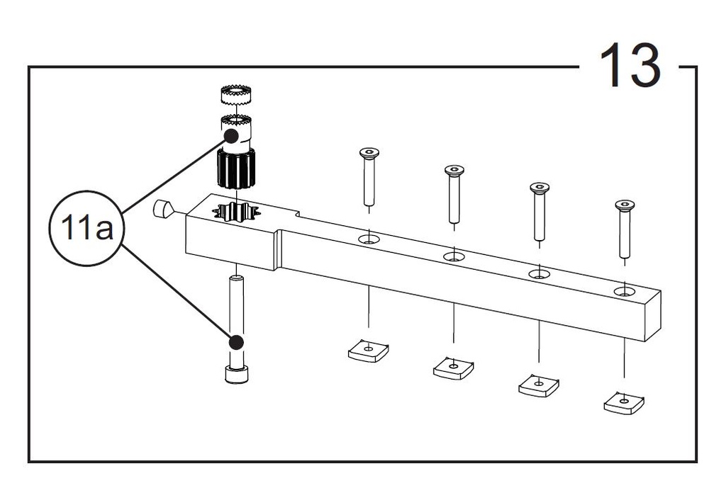 [804000303] OHC arm-set slank