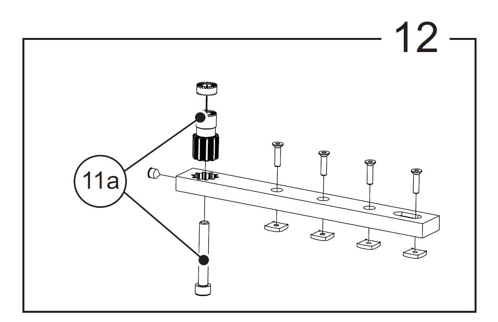 [804000304] Montage-hardware set