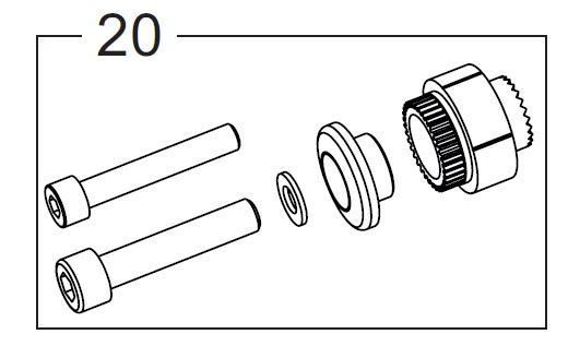 [804000354] Adapter-set medium B