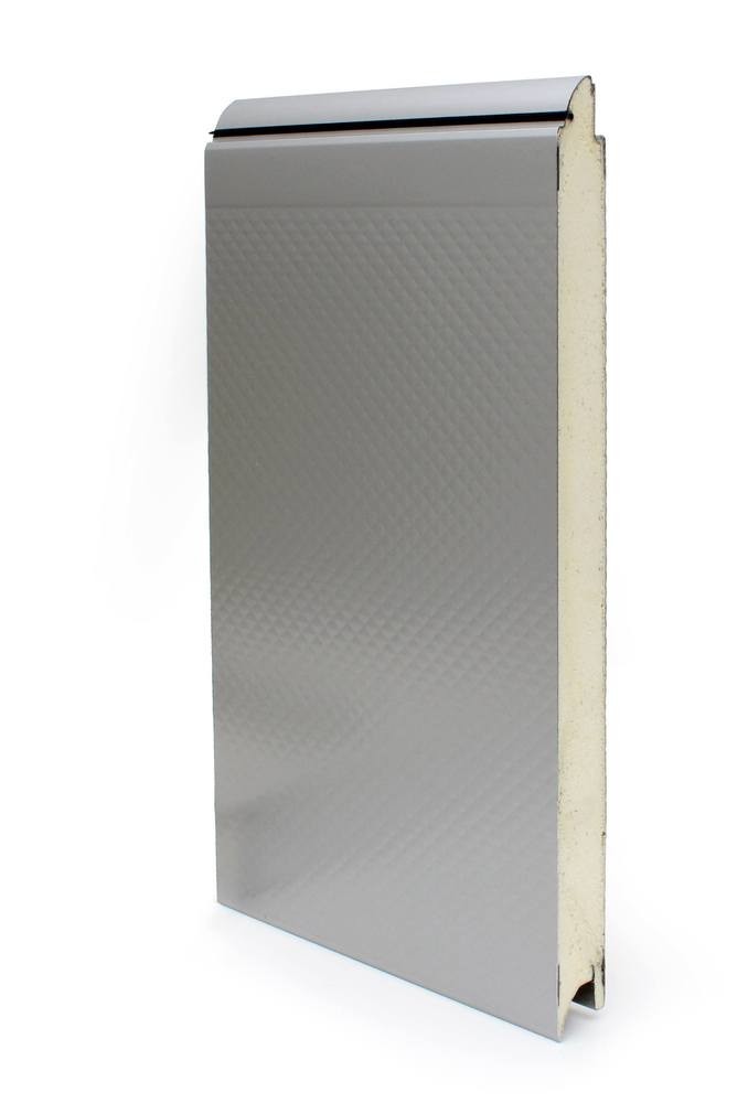 Crawford deurpaneel 1042 - ALU - RAL 9006/Brut Alu