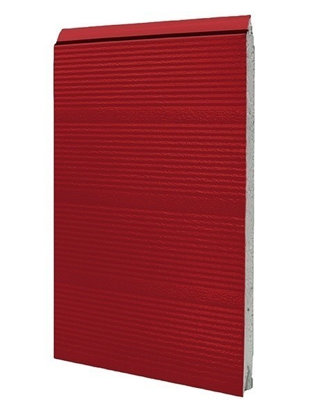 [102001035-a] Crawford door panel original 542. steel. 42x600mm. RAL 3002/RAL 9002 (Unità completa, Standard, Standard)