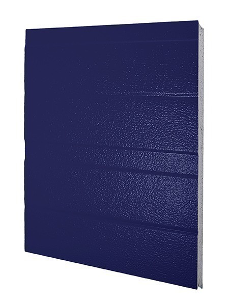 [102001056-a] Deurpaneel Crawford origineel 342, aluminium, 42x500mm, Ral 5010/Brut Alu (Het geheel, Standaard, Standaard)