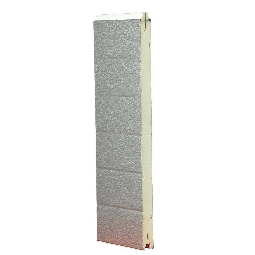 [102001603-a] Paneel Typ TPS 590 - RAL 9006, tweezijdig stucco (Het geheel, Standaard, Standaard)