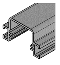 [16101001-a] Bottom profile for Seuster high speed doors (Whole unit)