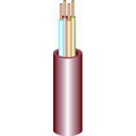 Nexans fire alarm cable red fire resist 4.0x0.8mm