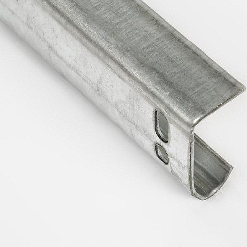 [109002007-a] Vertical door track. 2 inch. stainless steel (Whole unit)